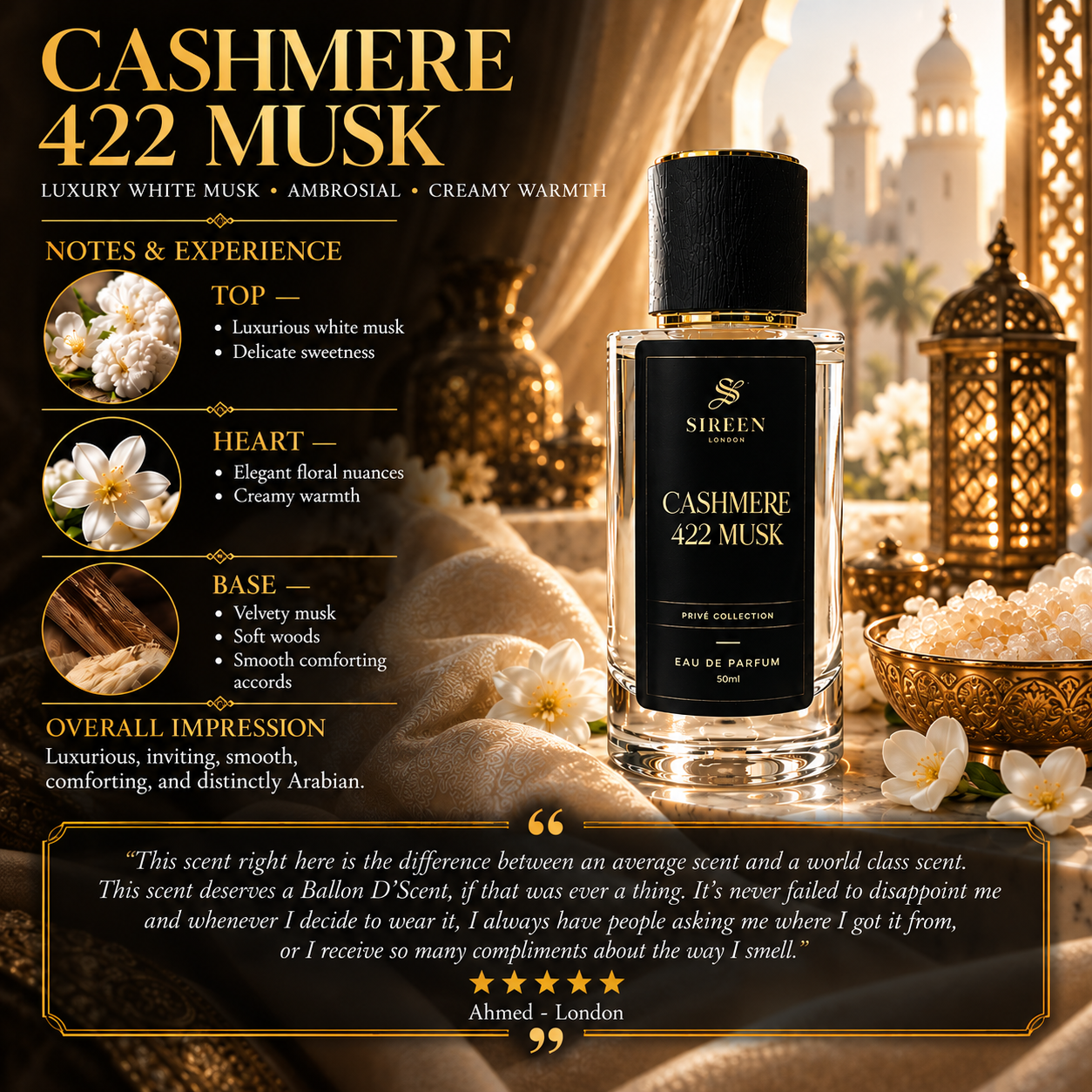 Cashmere 422 Musk