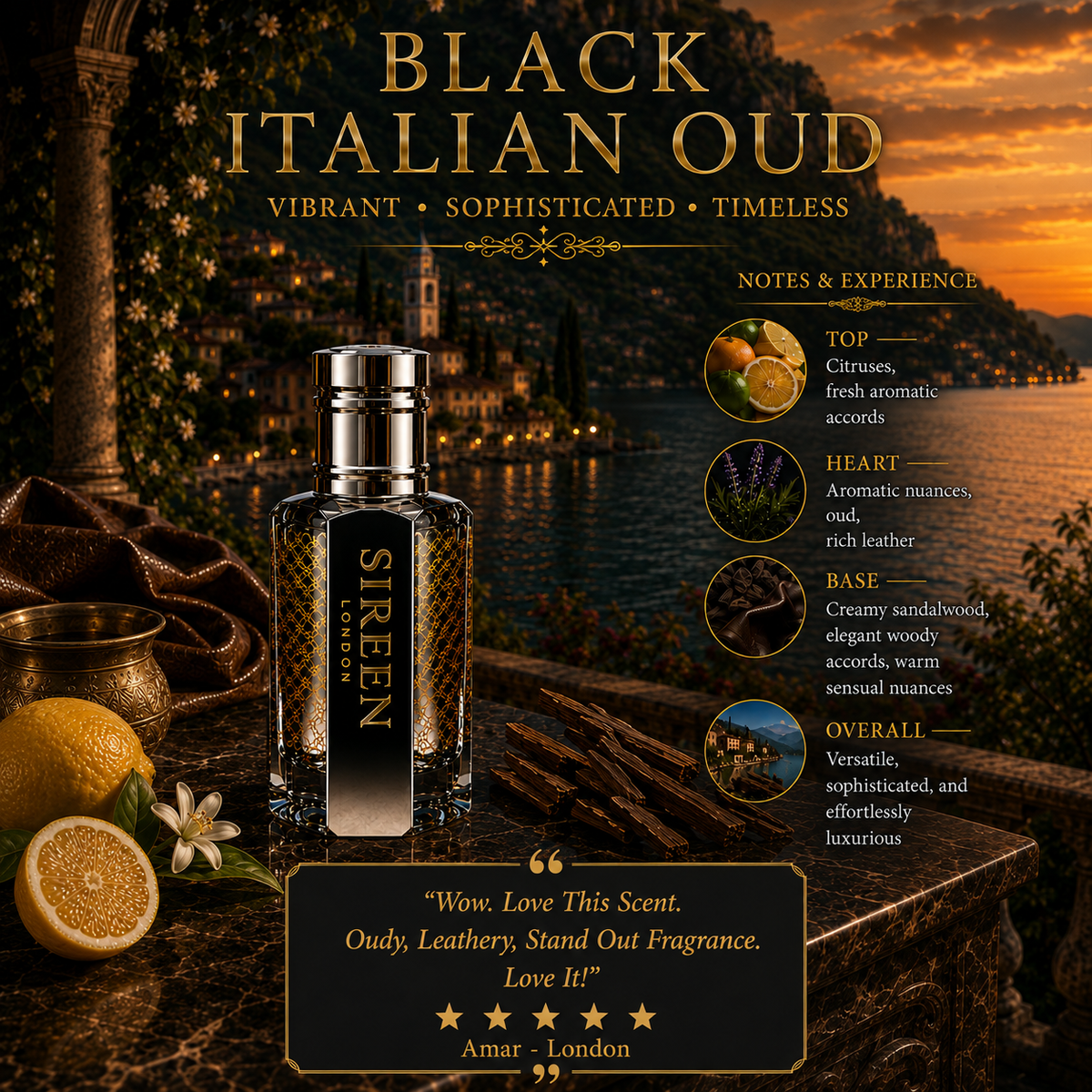 Black Italian Oud