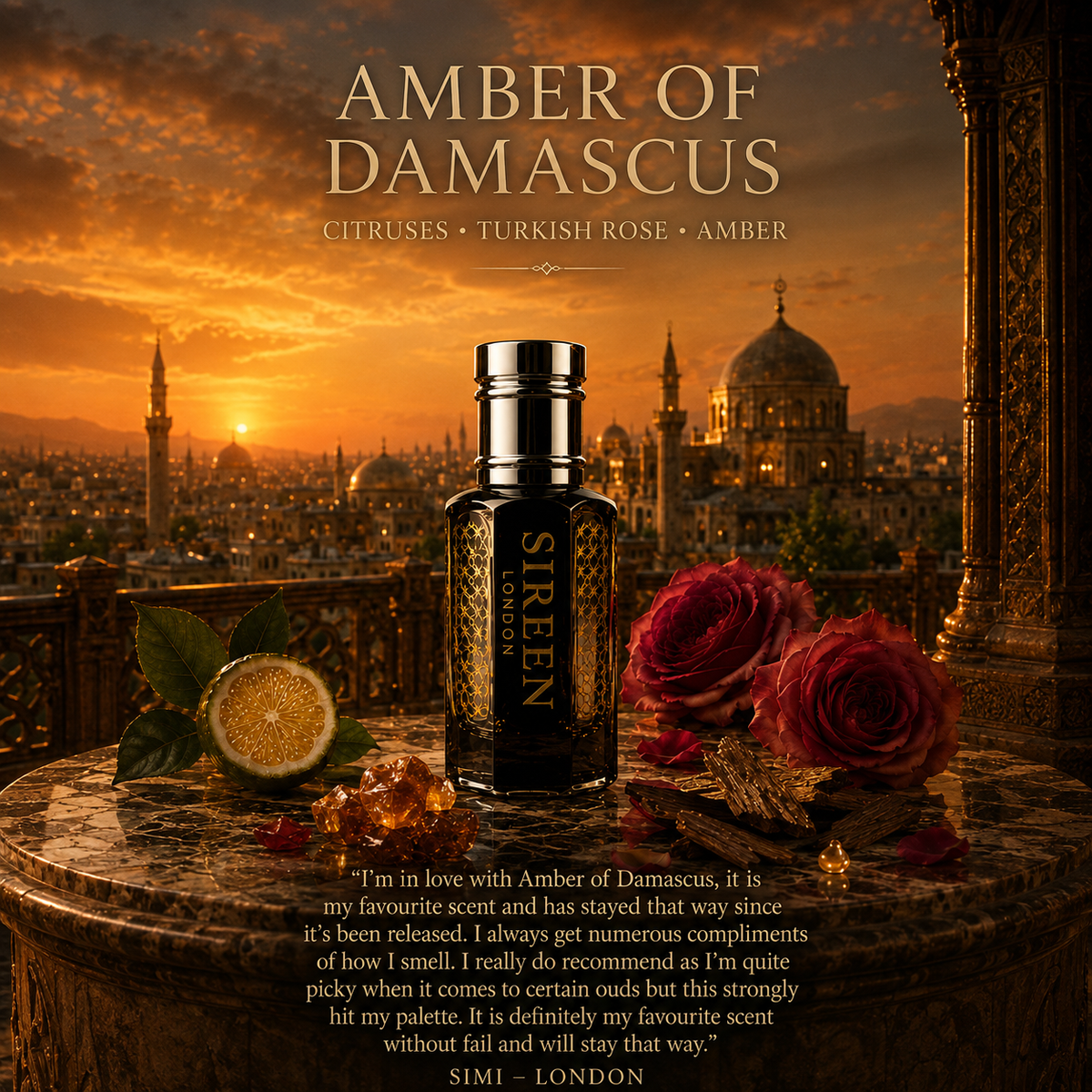 Amber Of Damascus (NEW)
